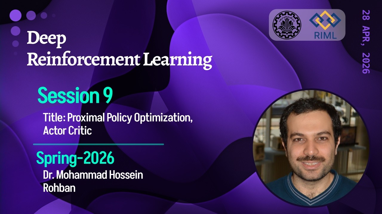 Reinforcement Learning 2026 - Session 9