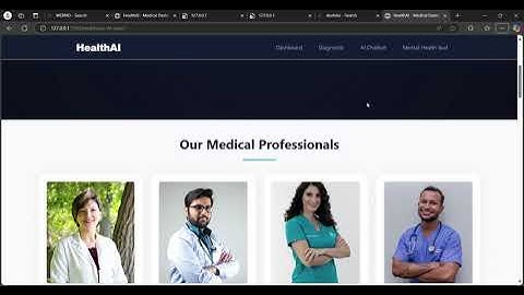 HealthAI  - hackathon project