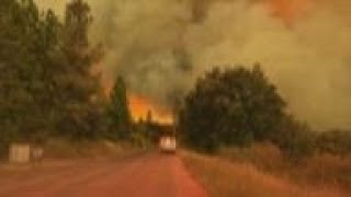 Oak Fire rages near Yosemite National Park