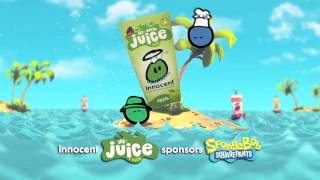 Innocent 100% Juice For Kids Sponsors Spongebob Squarepants