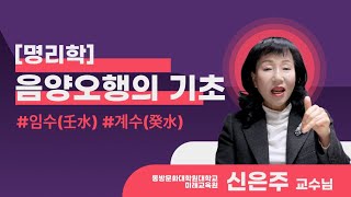 음양오행의 기초 - #임수(壬水) #계수(癸水)