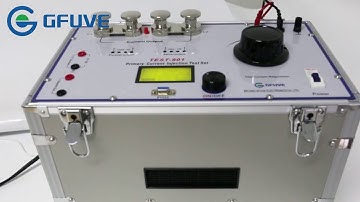 TEST-901 1000a primary current injection test set of protective relay equipment & circuit breakers