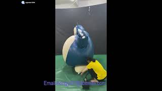 Custom Pokemon inflatable snorlax suit