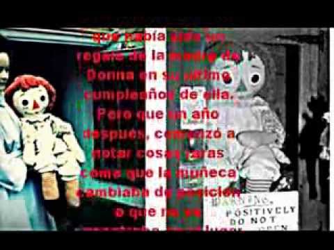 Ed y Lorraine warren:annabelle - YouTube