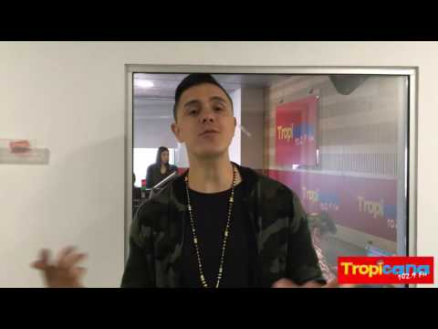 Joey Montana de visita en Tropicana