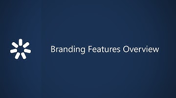 Branding Features Overview