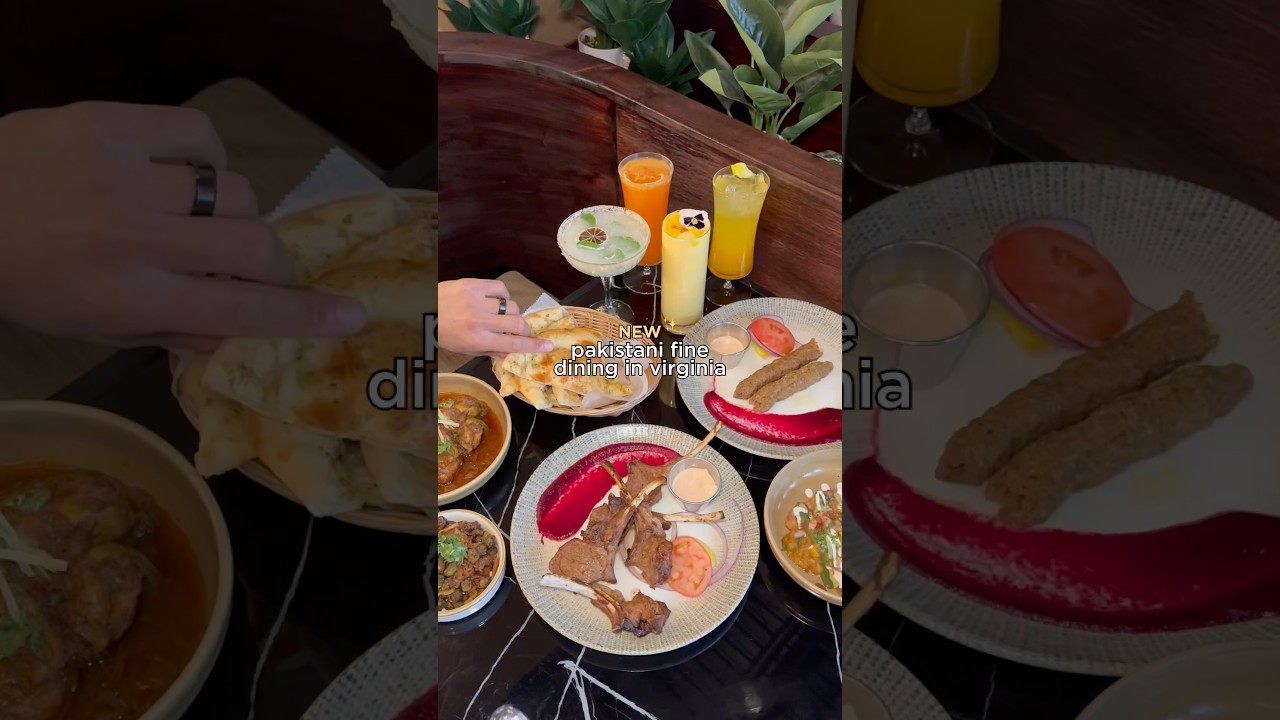 Saahil at Dulles 28 Centre is the DMV’s newest Pakistani fine dine restaurant! ✨