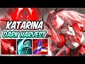 NIGHT HARVESTER KATARINA MID BATTLE QUEEN DARK HARVEST FULL AP | Build & Runes | S11