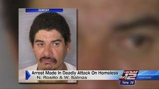 Man accused of beating homeless man to death arrested