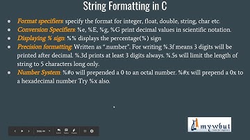 04 Input and Output, String Formatting