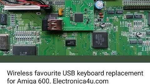 amiga 600 USB keyboard adapter from eBay