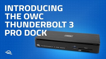 Introducing the OWC Thunderbolt 3 Pro Dock