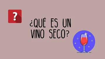 ¿Cuál es la diferencia entre vino tinto y vino seco?