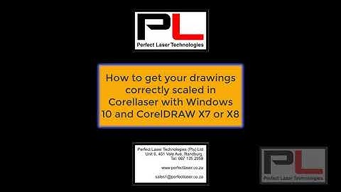 Corellaser Scaling For PLT 6040