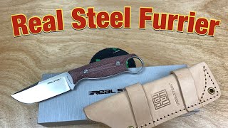 Real Steel Furrier compact EDC fixed blade !  Ivan Braginets design !!