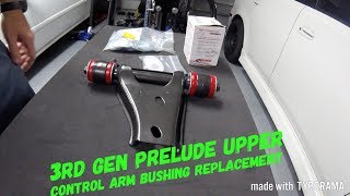 $600 3rd Gen Prelude Ep. 3 - Upper Control Arm Bushings Replacement