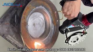 Hot Sale 300W 500W Portable Pulse Fiber Laser Cleaner for Oil Rust Paint Cleaning |JNCSLASER