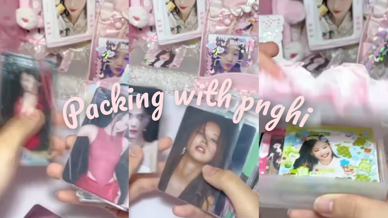 Tổng hợp những video packing card và unbox của pnghi.Cre:on video