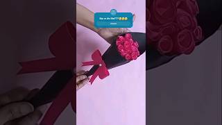 Paper flower bouquet short shorts papercraft  diy craft