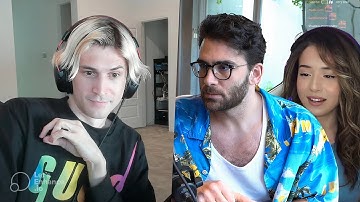 Hasan & Pokimane DEBATE XQC on Gambling