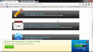 Create A New Autoresponder List Using Aweber