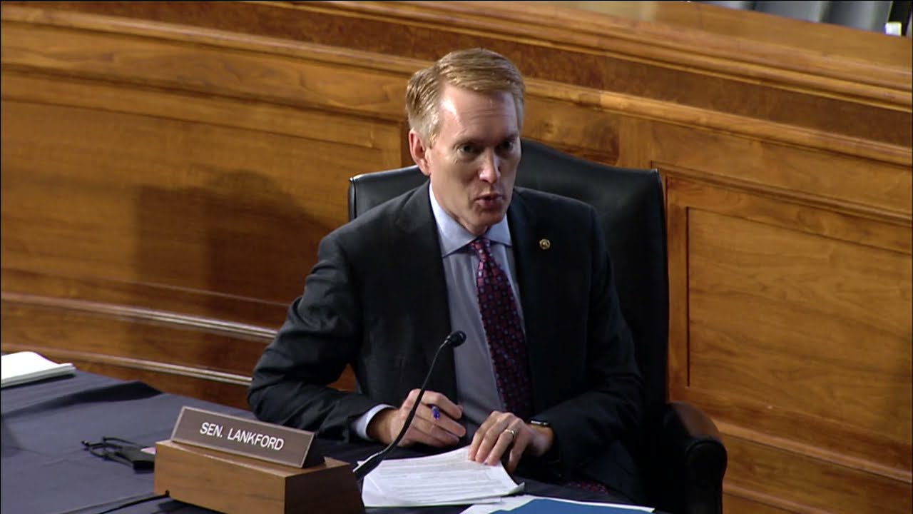 Senator Lankford Participates in Energy and Natural Resources Hearing on  Nuclear Energy - YouTube