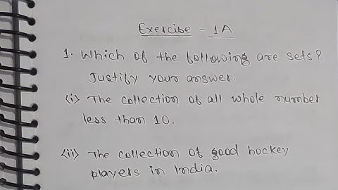 Sets  Ex 1A question no 1 & 2 RS aggarwal Class 11th Solutions#sets#class11#rsaggarwalclass11