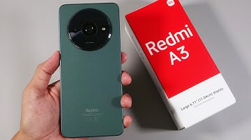 Xiaomi Redmi A3 unboxing, speaker, camera, antutu, gaming test