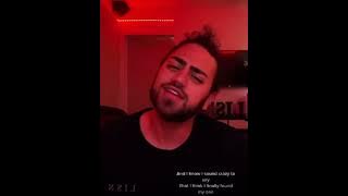 A million miles apart - Ali gatie full video  (lyrics)