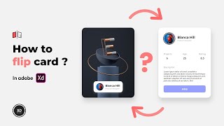 How to flip card ? In adobe XD | XD Design