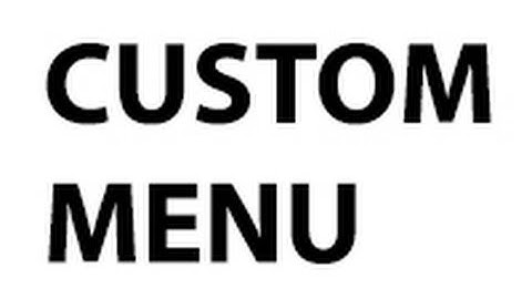 Unity Tutorial Mini Series - Custom Menu