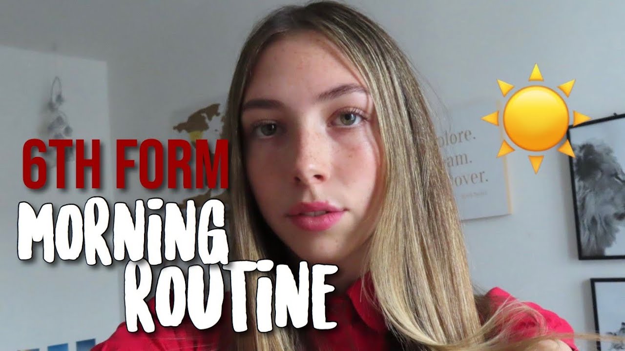 Sixth Form Morning Routine | realistic grwm |