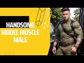 Handsome model muscle male  l bara lookbook gaymen fashion man fashion xfashion