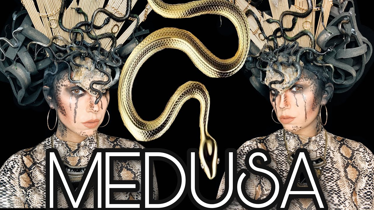 MEDUSA HEADPIECE AND MAKEUP TUTORIAL | Cosplay Medusa | AMANDA LEE ...