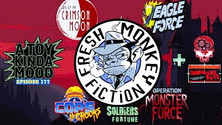 ATKM 177 - Reveals GALORE w/ Fresh Monkey Fiction, Grindhouse Toys & Gridiron Studios!