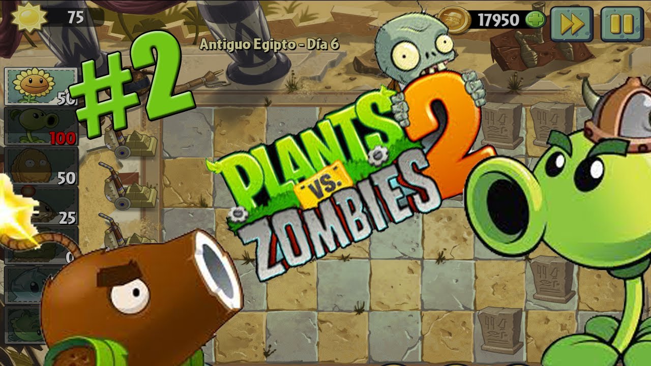 El secreto de la planta lanzaguisantes | Plants vs Zombies 2 #2 ...