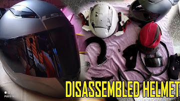 HOW TO FULLY DIS ASSEMBLE LS2 RAPID (TOTAL STRIPPED DOWN)