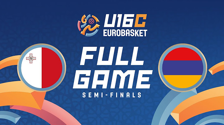 Semi-Finals: Malta v Armenia | Full Basketball Game | FIBA U16 Women's EuroBasket 2025 Division C