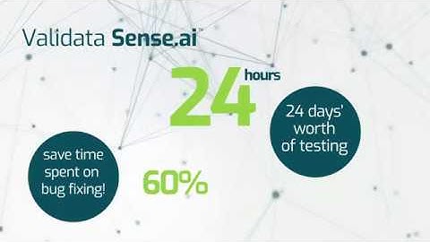 Validata Sense.ai - Revolutionise your DevTestOps with real time AI, CRPA and Analytics