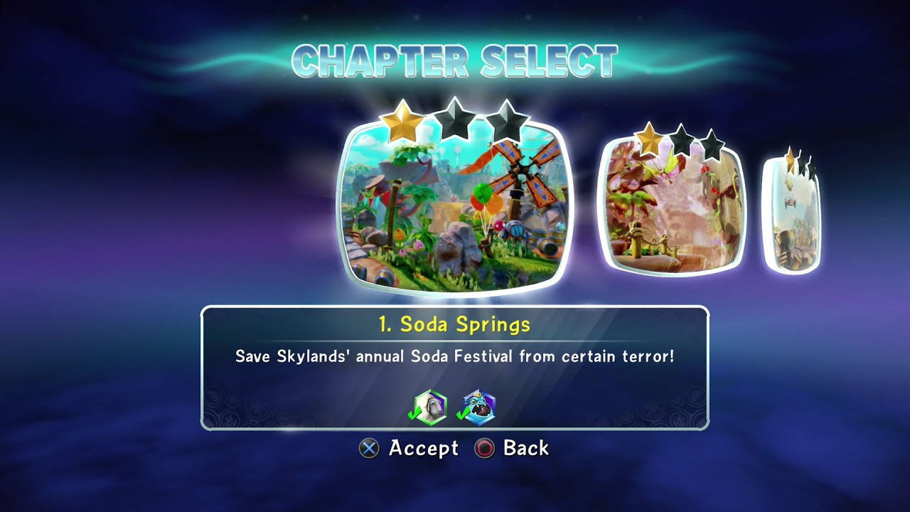 SKYLANDERS TRAP TEAM SODA SPRINGS PS4 AND GEARSHIFT GAMEPLAY