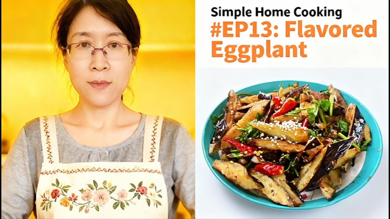 Non-Greasy! 🍆 Secret to Crispy Flavored Eggplant |  WokWithEva EP13