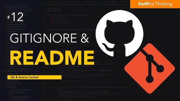 Create GitIgnore and ReadMe in Github  | Git & Source Control #12