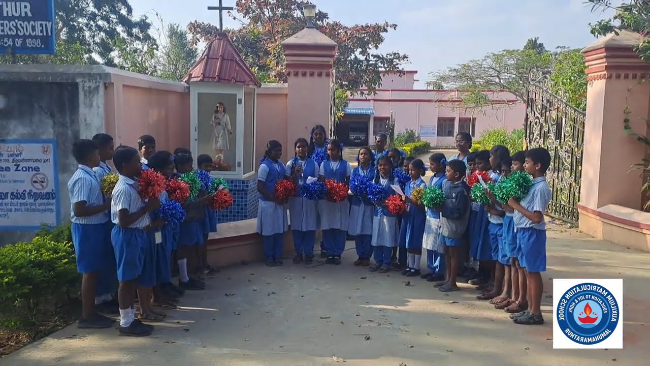 Blessed Laura Vicuña | A Video Tribute by Auxilium Matriculation School, Jawadhi Hills