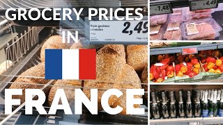 🇫🇷 🛒 Food Prices in France | Cost of Living in France | Supermarket Tour in Paris, France