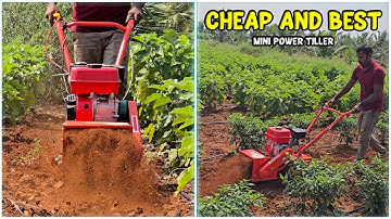 Powerful Mini Power Tiller / Weeder Machine