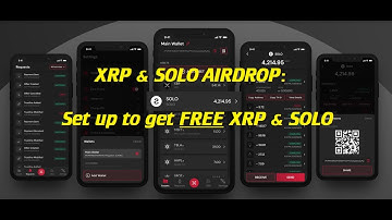 Set up to receive XRP & SOLO airdrop | How to get XRP and SOLO airdrop