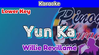 Yun Ka by Willi Revillame (Karaoke : Lower Key
