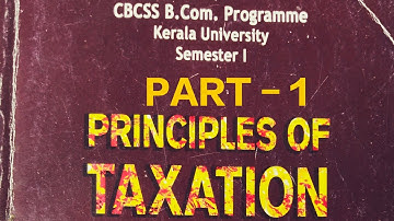 Principles Of Taxation||Tax Revenue and Non-tax Revenue ||1st module ||Types of public Revenue #tax