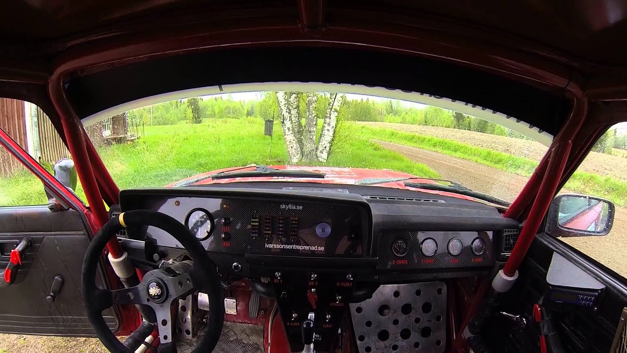 Rally Karlstad 2015 ss3 Stefan Alenmalm AVÅKNING!