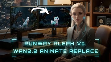 Replace Any Character in a Video with AI | Runway Aleph vs Wan 2.2 Animate Replace [inside Flora]